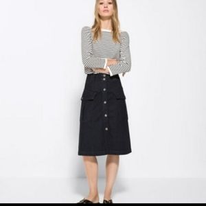 Massimo Dutti denim skirt